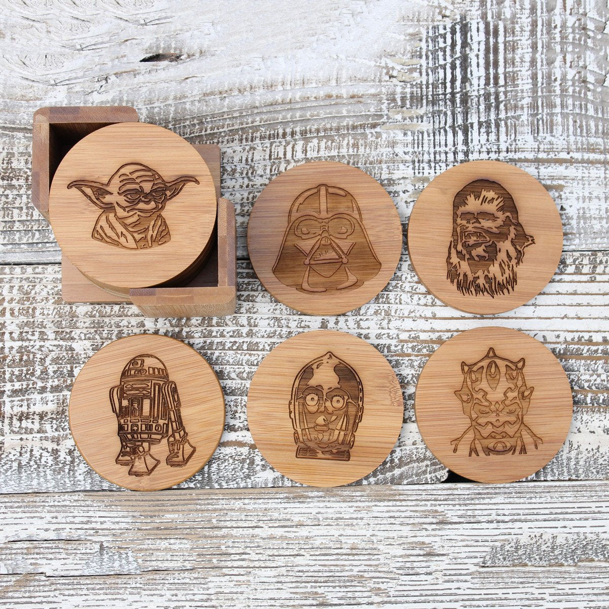 Star Wars Coasters – The Trendy Wood Decor