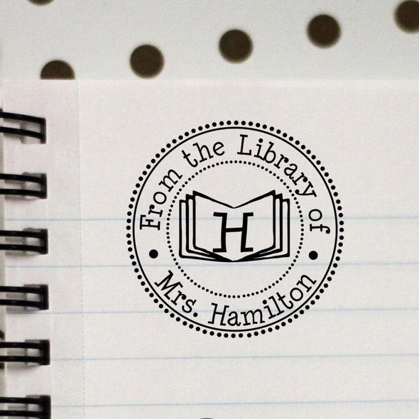 Personalized Library Stamp