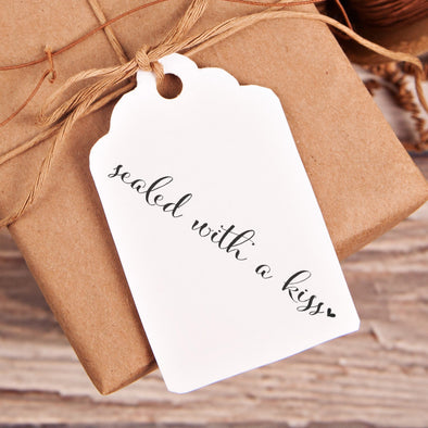 Sealed with a Kiss Wedding Favor Stamp