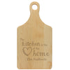 Paddle Cutting Board "The Kitchen is the Heart of the Home - The Staffords"