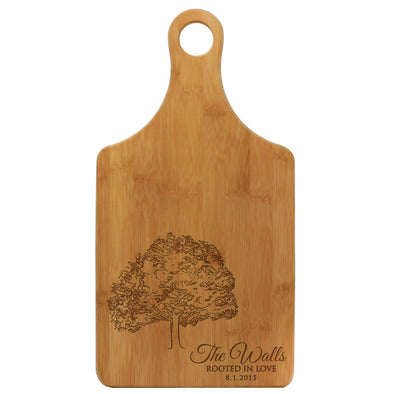 Paddle Cutting Board "Rooted in Love - The Walls"