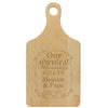 Paddle Cutting Board "Our Greatest Blessings Call Us Memaw & Papa"