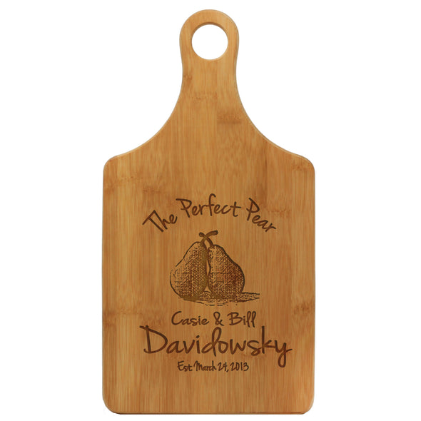 Paddle Cutting Board "The Perfect Pear"