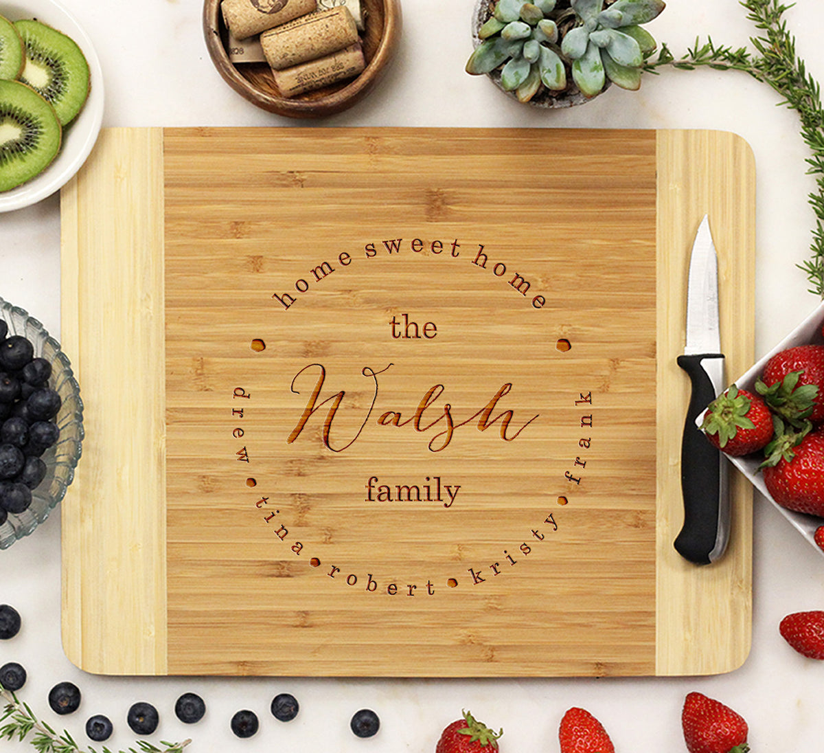 Personalized Cutting Board, Custom Cutting Board, RV Cutting Board,  Personalized RV Cutting Board, Van Life, Road Trip, Tiny Home, Dogs, 303 