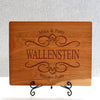 "Wallenstein Filigree Design" Cutting Board & Stand