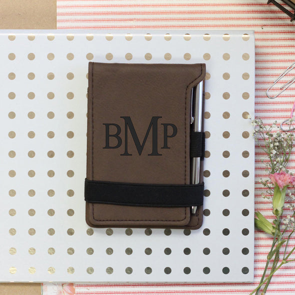 Personalized Initial Notepad, Journal