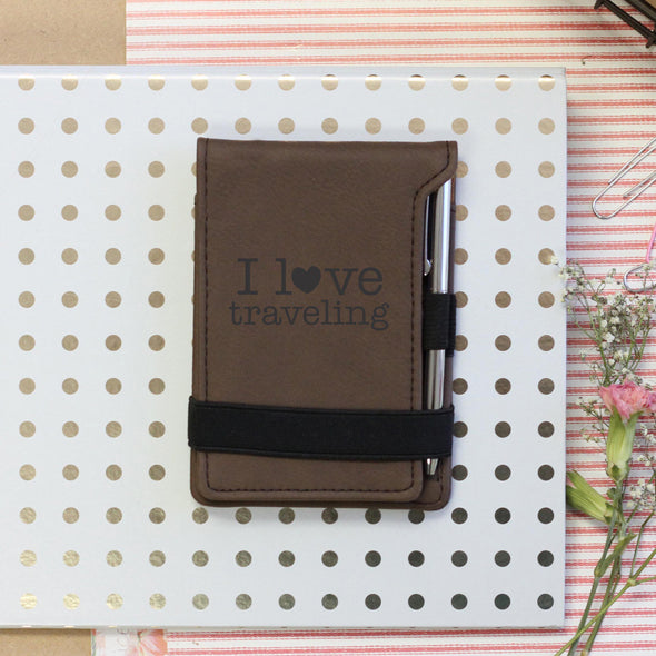 "I love Traveling" Notebook
