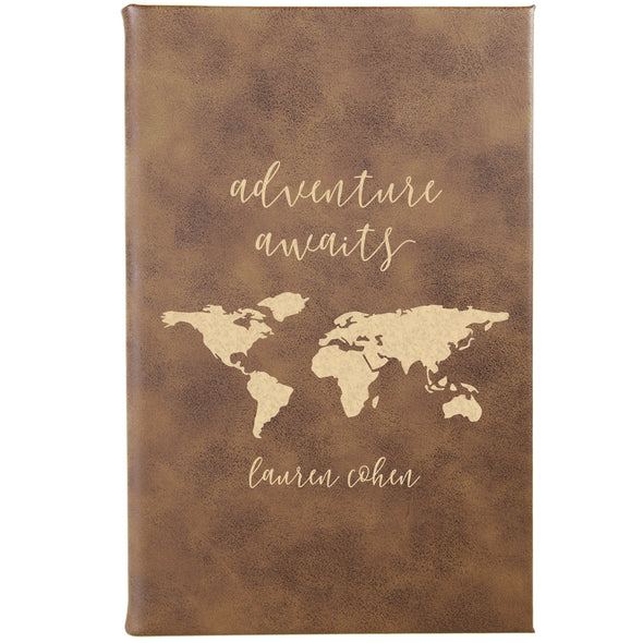 Personalized Journal, Notebook Adventure Awaits
