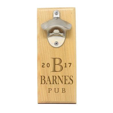 Magnet Bottle Opener - "Barnes PUB"