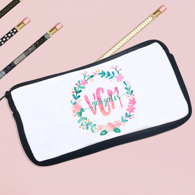 Personalized Pencil Case With Initials And Name