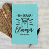 No Prob Llama Custom Journal, Cute Journal, Personalized Journal "Sasha Alvarez"