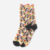 Heart Eye Emoji Face Socks, Valentines Day Socks, Fun Heart Eye Socks, Custom Face Socks, Photo Socks