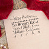 Return Address Stamp "Hendrix Family"