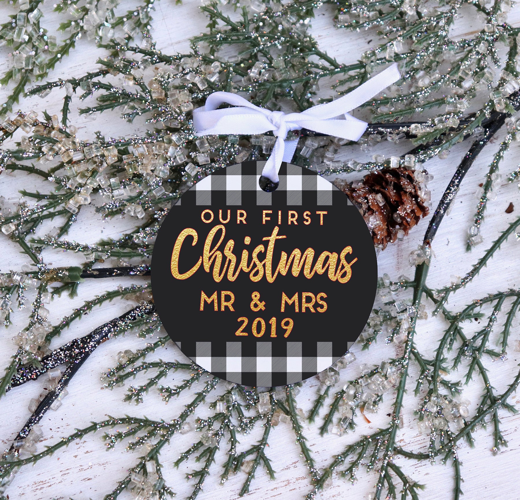 Our first deals christmas newlywed ornament