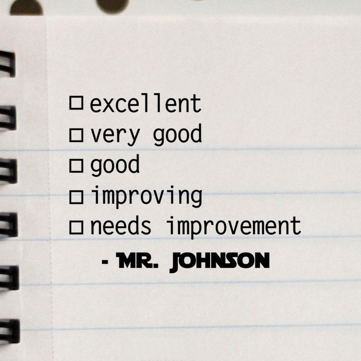 Teacher Stamp 