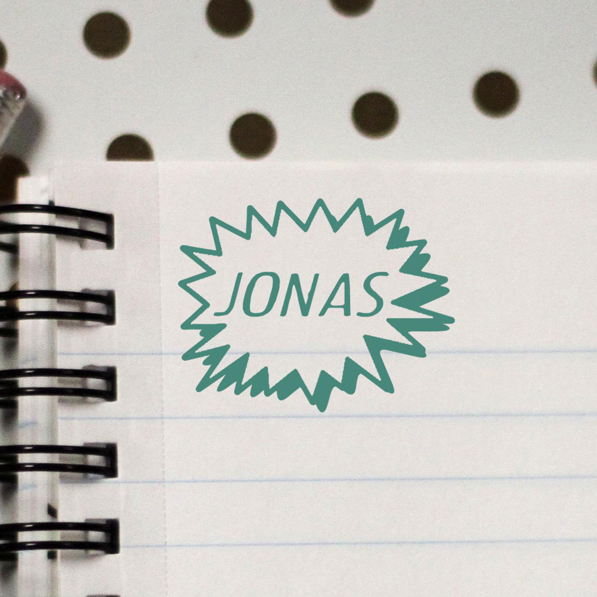 Personalized Kids Name Stamp - Jonas – Stamp Out