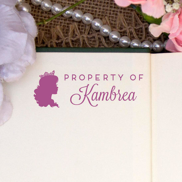 Personalized Property of Stamp - "Kambrea" Princess