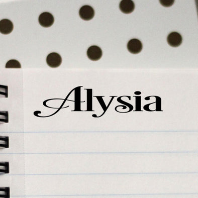Personalized Kids Name Stamp