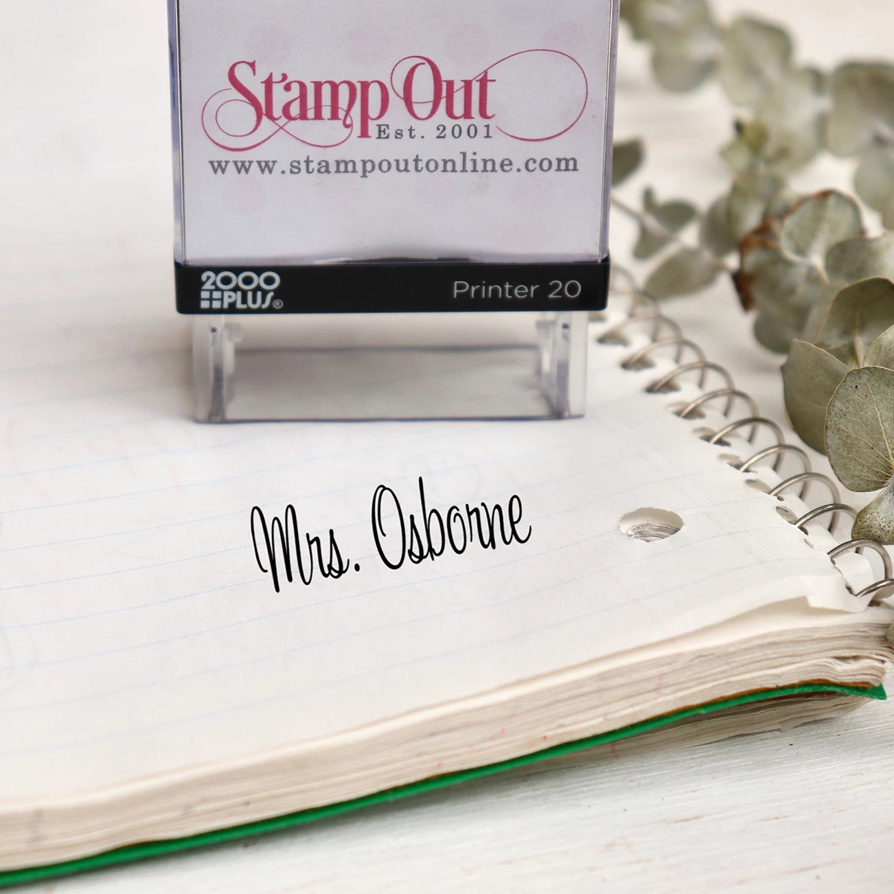 Personalized Teacher Name Stamp, Personalized Name Stamp, Custom Name –  Stamp Out