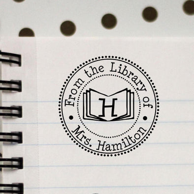 Personalized Library Stamp