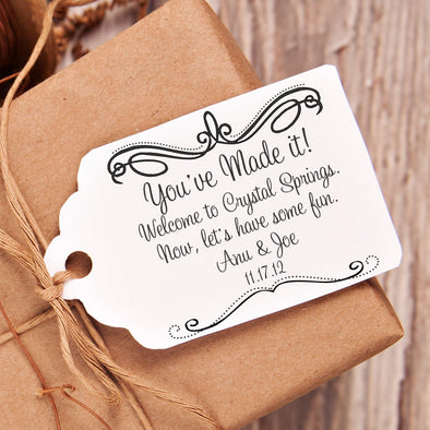Welcome Wedding "You've Made it" Wedding Favor Stamp