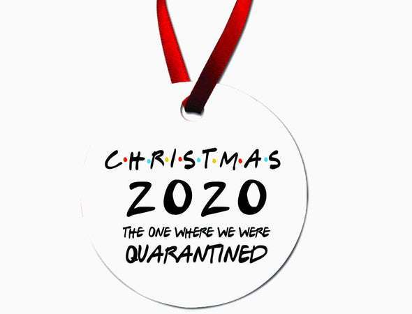 Funny 2020 Ornaments Quarantined AF Ornaments, 2020 funny commemorative Ornaments