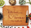 Cutting Board "The Kitchen is the Heart of the Home - The Staffords"