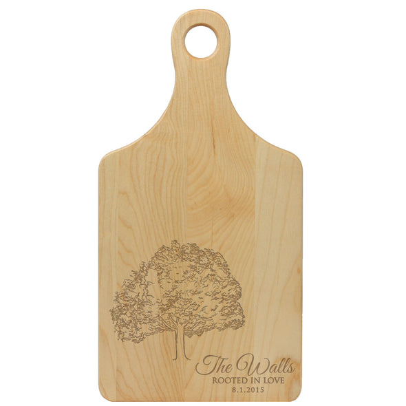 Paddle Cutting Board "Rooted in Love - The Walls"