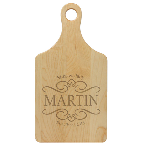 Cheese Board With Engraved Names