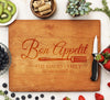 Cutting Board "Bon Appetit - David Family"