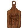 Paddle Cutting Board "Miller Floral Initial"