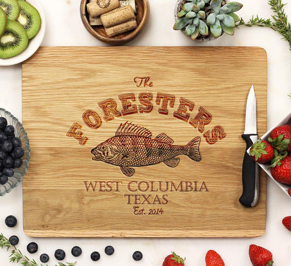 Cutting Board "Foresters - Fish"