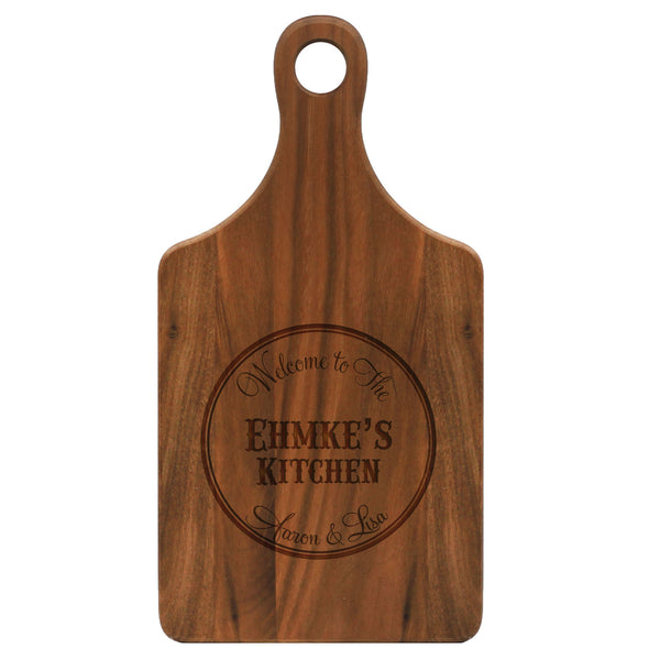 Paddle Cutting Board "Ehmke's Kitchen"