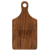 Paddle Cutting Board "King - Fancy Border"