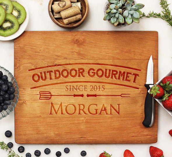 Cutting Board "Outdoor Gourmet"
