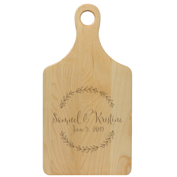 Personalized Cheese Board For Wedding Gift
