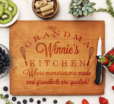 Cutting Board "Grandma Winnie's Kitchen"