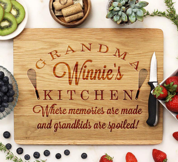 Cutting Board "Grandma Winnie's Kitchen"