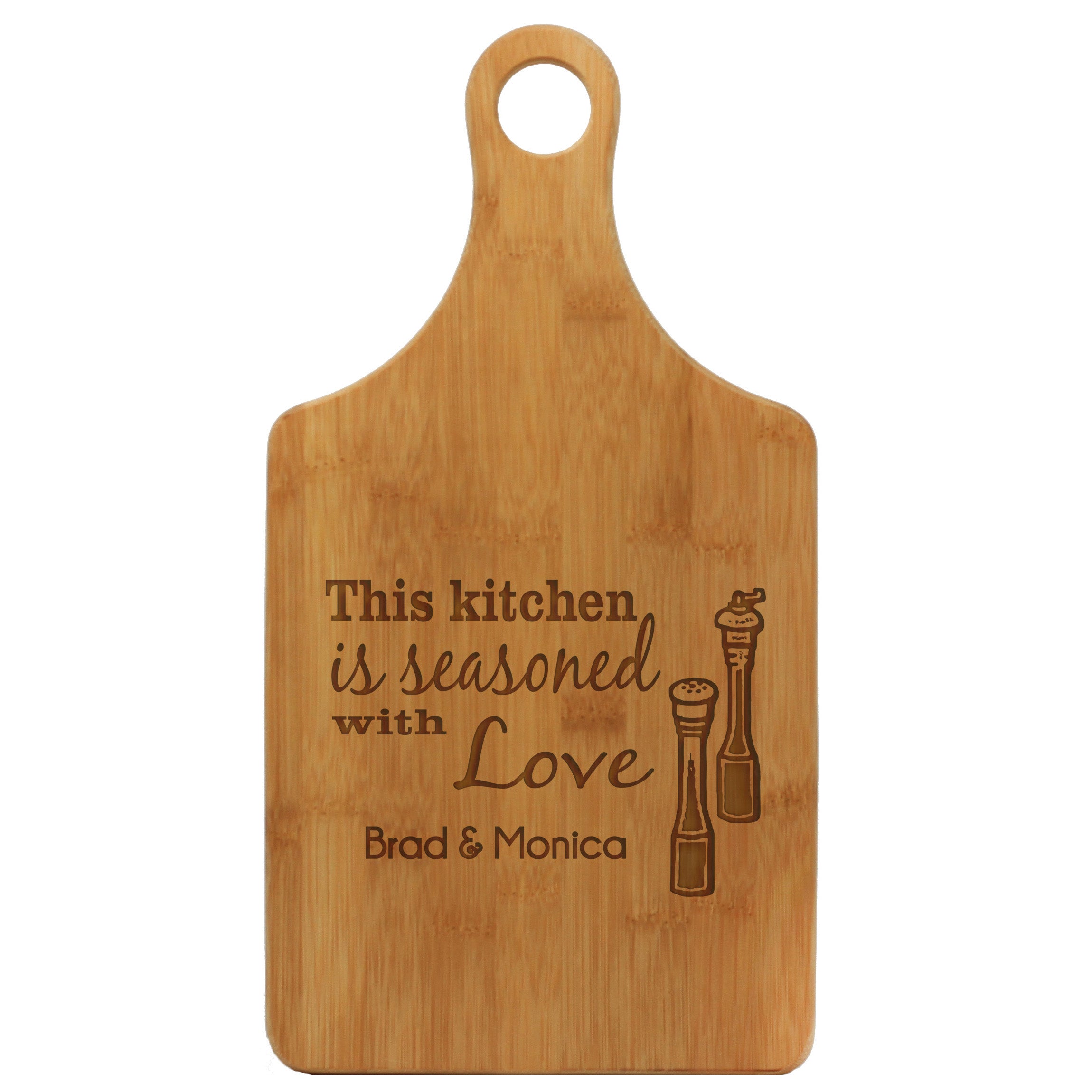 Custom Paddle Cutting Board - My Kitchen