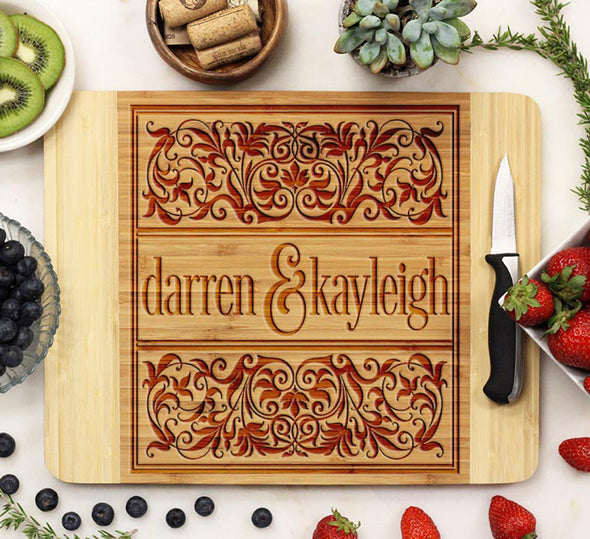 Cutting Board "Darren & Kayleigh"