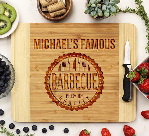Cutting Board "Michael's Famous BBQ"