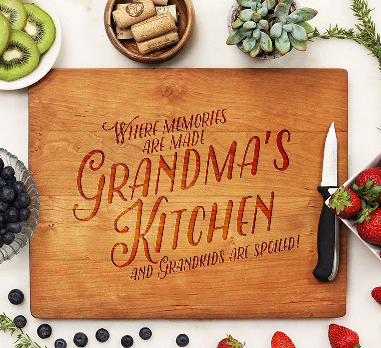 Cutting Board Grandma's Kitchen – Stamp Out