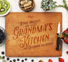 Cutting Board "Grandma's Kitchen"