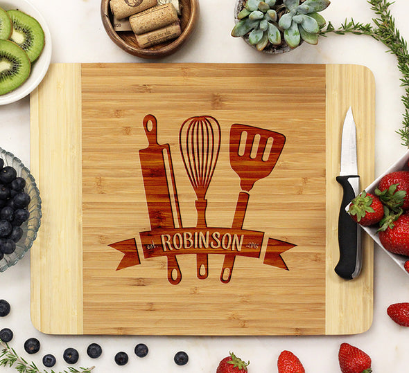 Cutting Board "Cooking Tools"