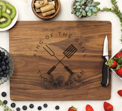 Cutting Board, King of the Grill - Thomas Green