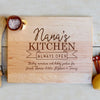 Custom Maple Cutting Board "Nana's Kitchen"