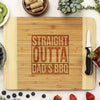 Cutting Board "Straight Outta Dad's BBQ"