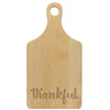 Paddle Cutting Board, "Thankful"