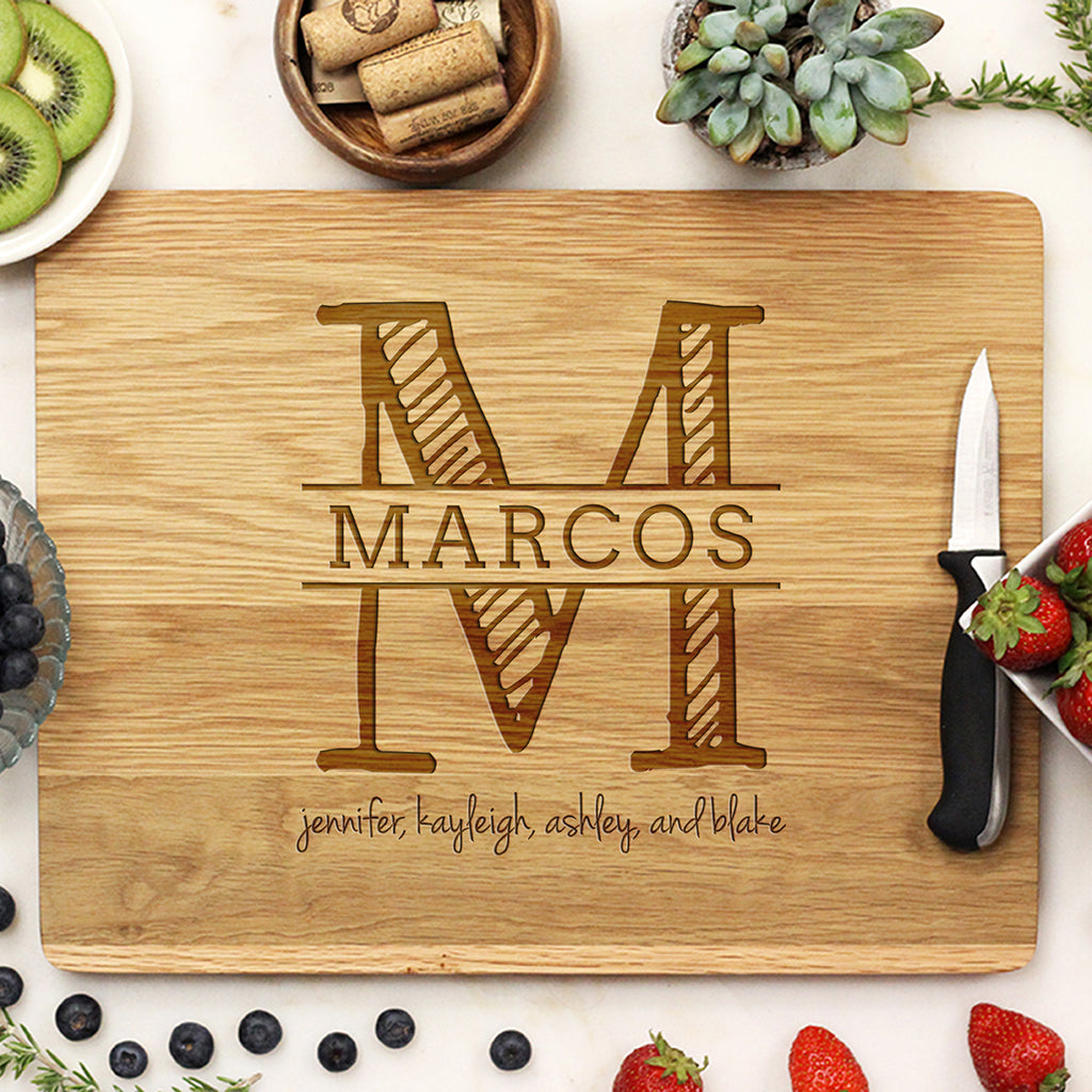 Personalized Family Name Cutting Board – donebetter