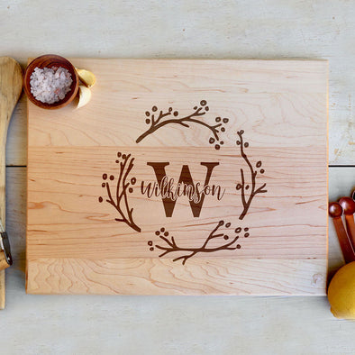 Custom Maple Cutting Board "Wilkinson"